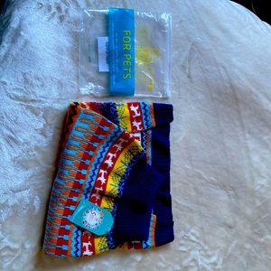 Brand new tags on medium dog sweater